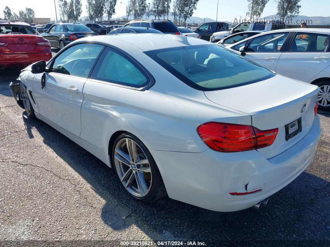 2015 Bmw 428i   White vin: WBA3N7C50FK225298