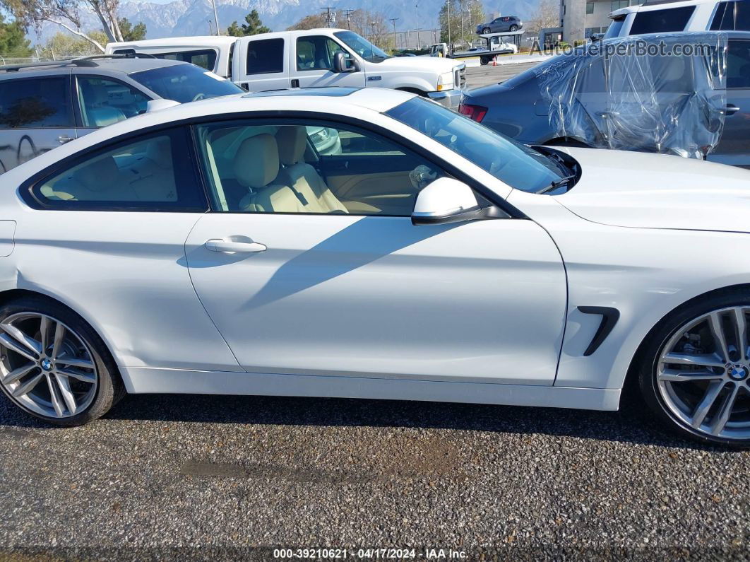 2015 Bmw 428i   White vin: WBA3N7C50FK225298