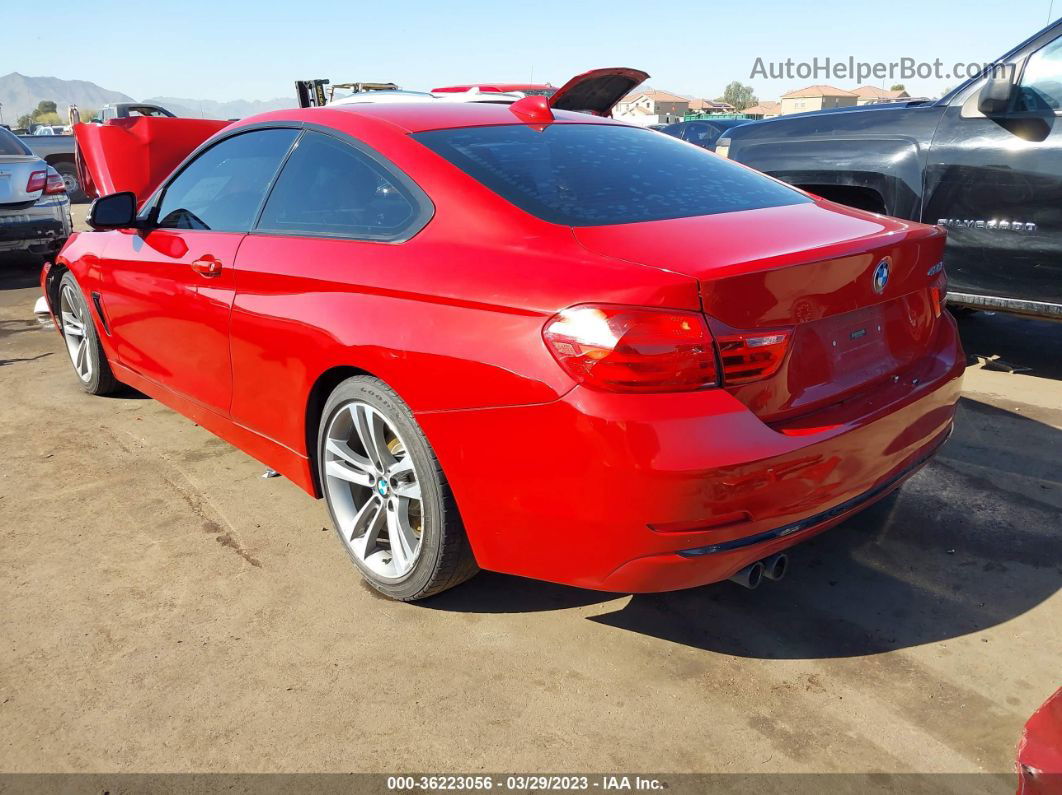 2015 Bmw 4 Series 428i Red vin: WBA3N7C51FK222703