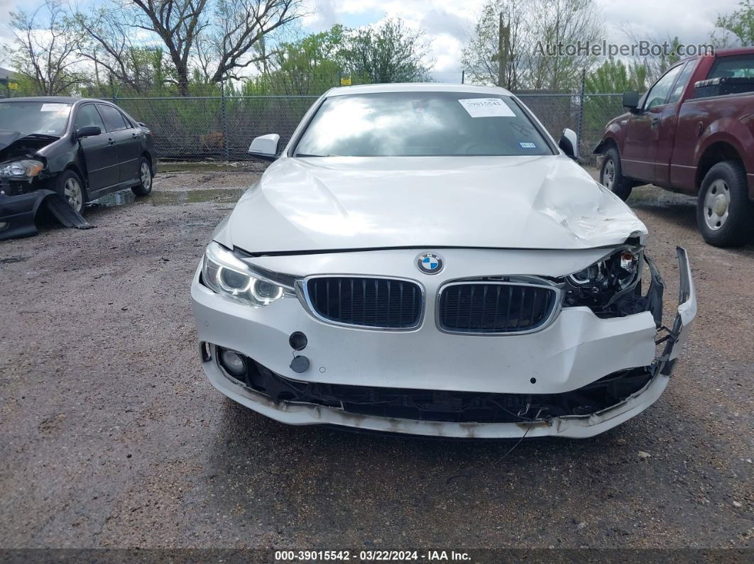 2016 Bmw 428i   White vin: WBA3N7C52GK228902