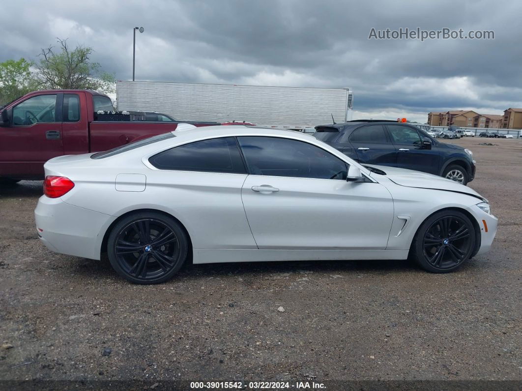 2016 Bmw 428i   White vin: WBA3N7C52GK228902