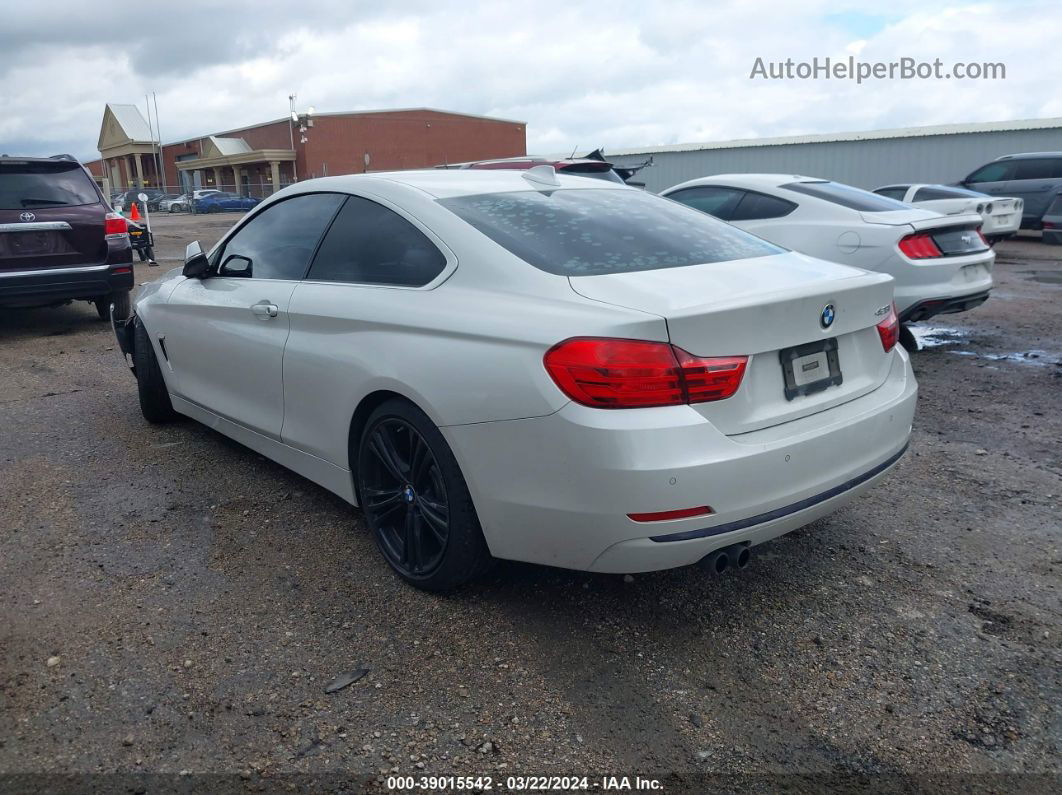 2016 Bmw 428i   White vin: WBA3N7C52GK228902