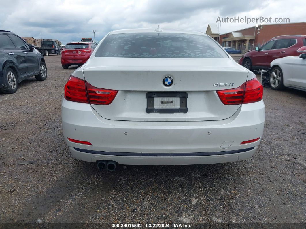 2016 Bmw 428i   White vin: WBA3N7C52GK228902