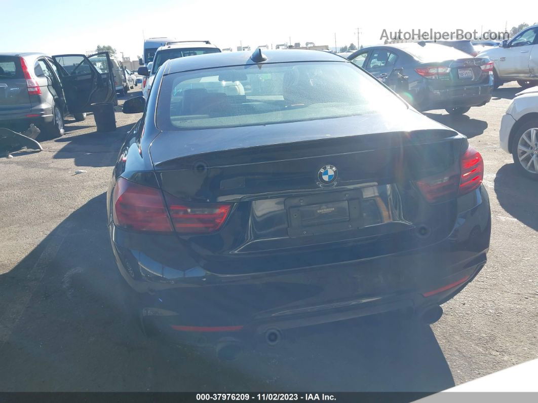 2015 Bmw 4 Series 428i Black vin: WBA3N7C53FK224792