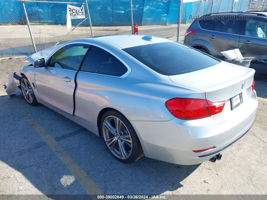 2016 Bmw 428i Серебряный vin: WBA3N7C54GK228397