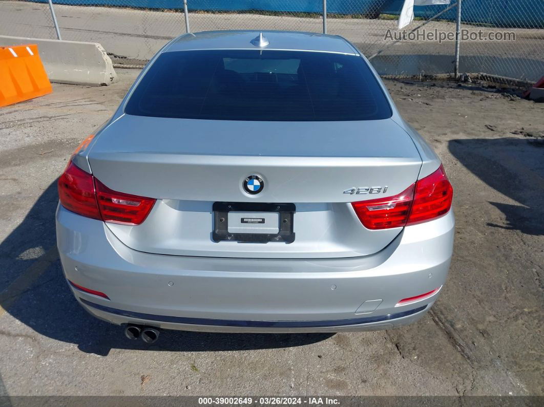 2016 Bmw 428i Серебряный vin: WBA3N7C54GK228397