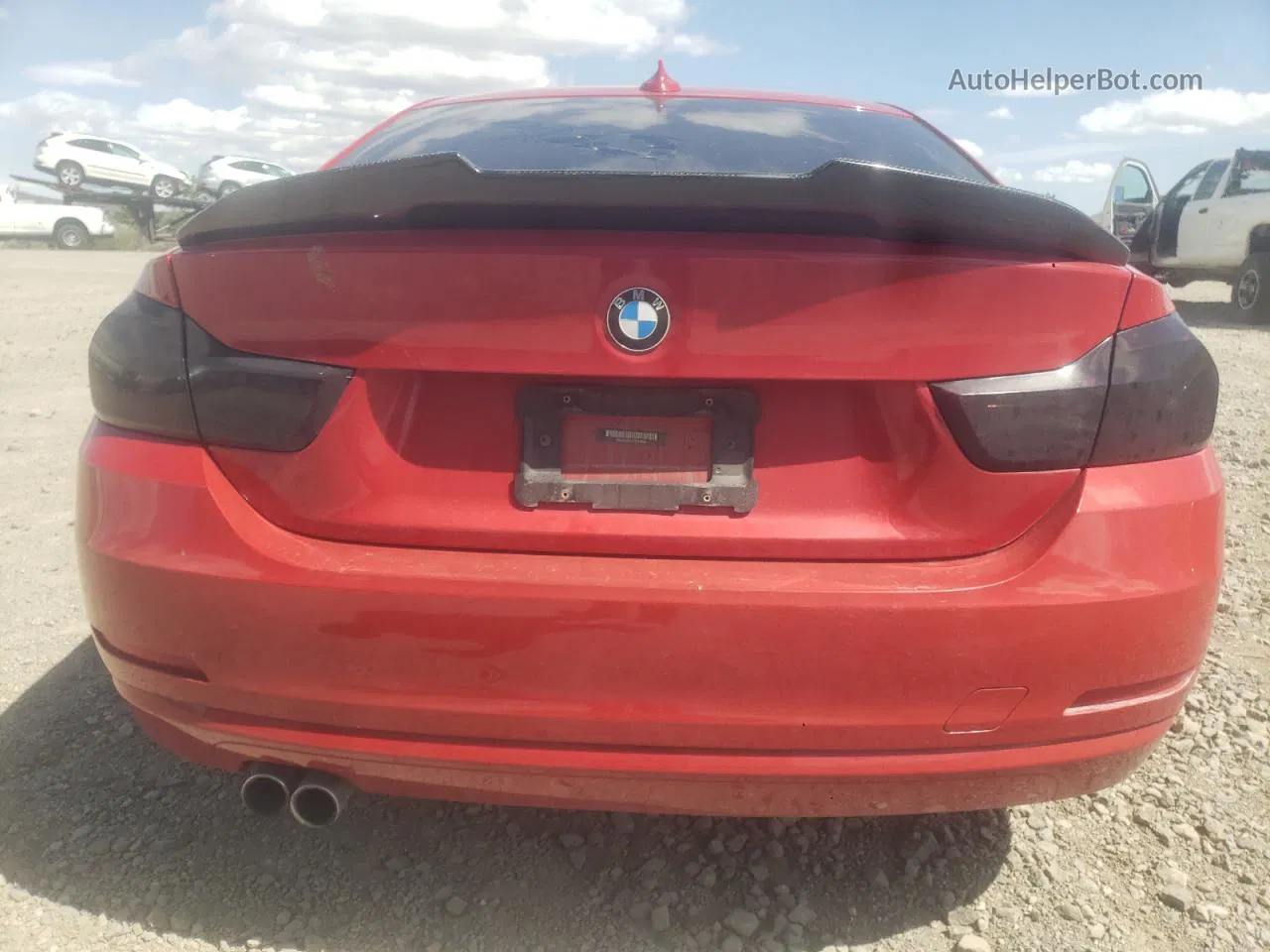 2015 Bmw 428 I Red vin: WBA3N7C55FK223630