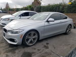 2016 Bmw 428 I Silver vin: WBA3N7C55GK227808