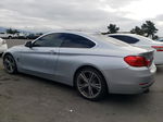 2016 Bmw 428 I Silver vin: WBA3N7C55GK227808