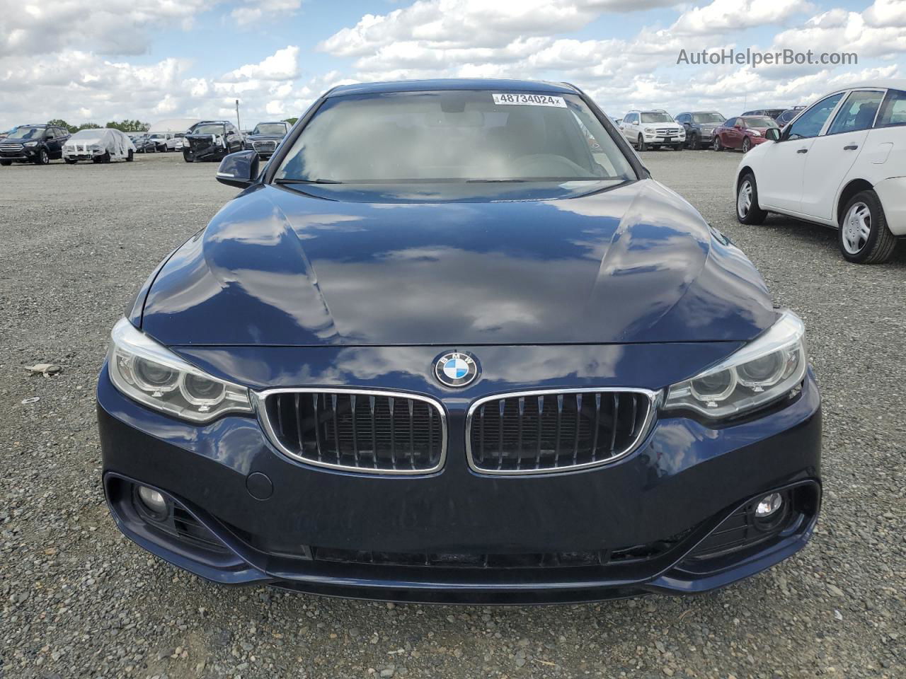 2016 Bmw 428 I Blue vin: WBA3N7C55GK228411