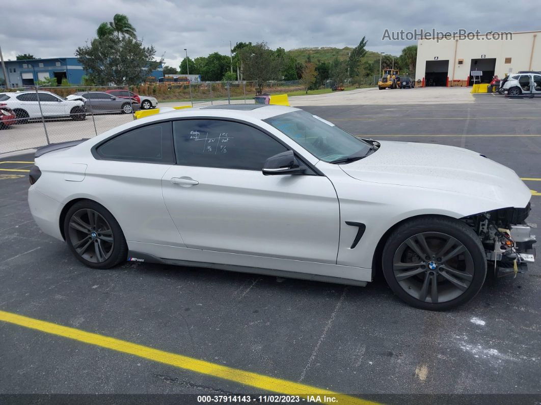 2016 Bmw 428i Белый vin: WBA3N7C56GK228045