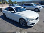 2016 Bmw 428i White vin: WBA3N7C57GK226434