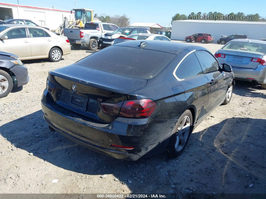 2016 Bmw 428i   Черный vin: WBA3N7C57GK227454