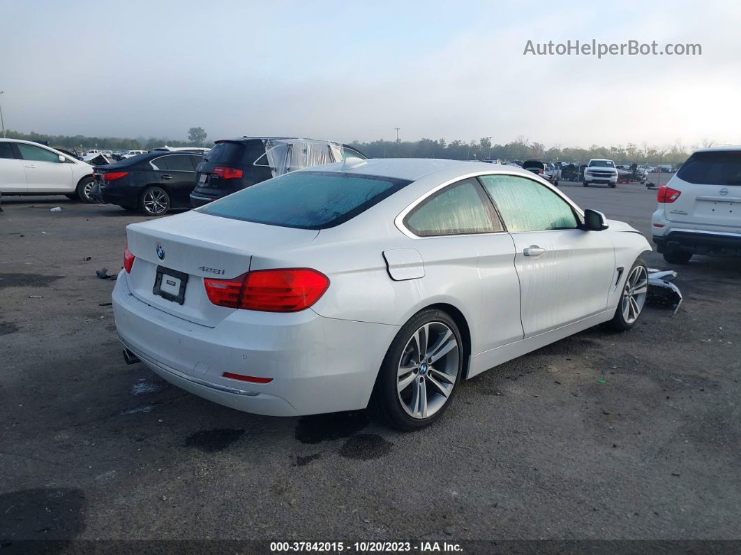 2016 Bmw 4 Series 428i Белый vin: WBA3N7C58GK228158