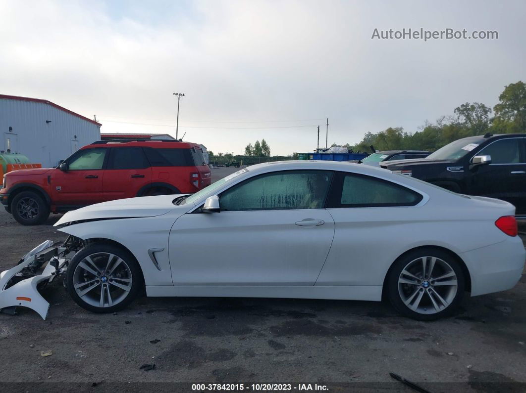 2016 Bmw 4 Series 428i Белый vin: WBA3N7C58GK228158