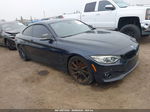 2015 Bmw 428i   Синий vin: WBA3N7C59FK222237