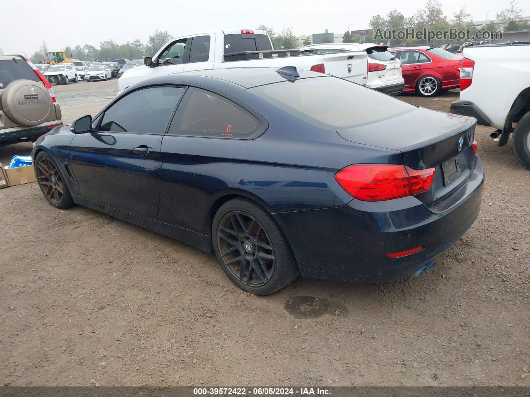 2015 Bmw 428i   Синий vin: WBA3N7C59FK222237