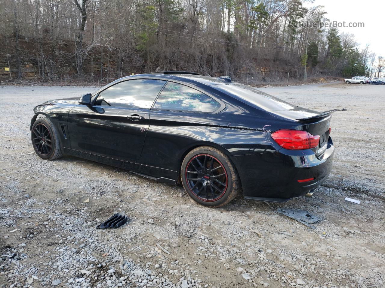 2015 Bmw 428 I Black vin: WBA3N7C59FK224554