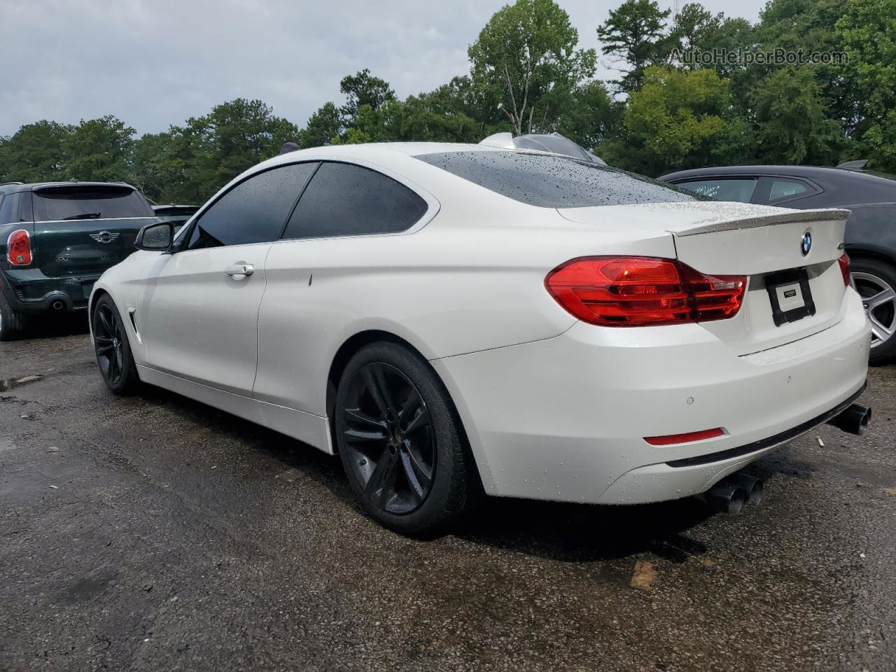 2016 Bmw 428 I White vin: WBA3N7C59GK226435