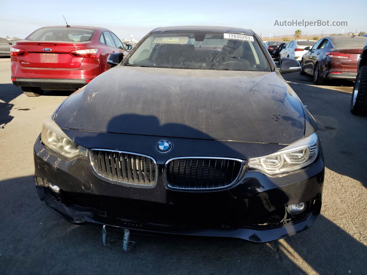 2015 Bmw 428 I Black vin: WBA3N7C5XFK222585