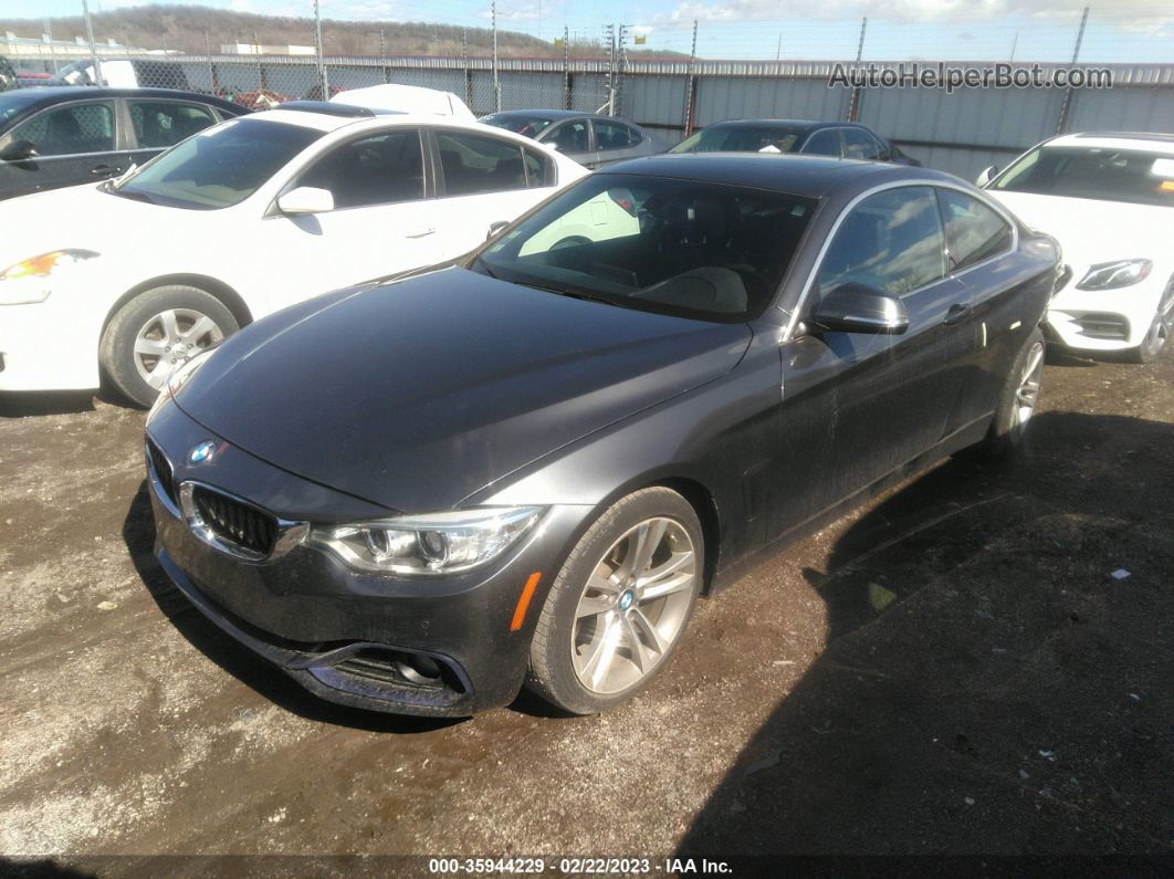 2016 Bmw 4 Series 428i Серый vin: WBA3N7C5XGK227058