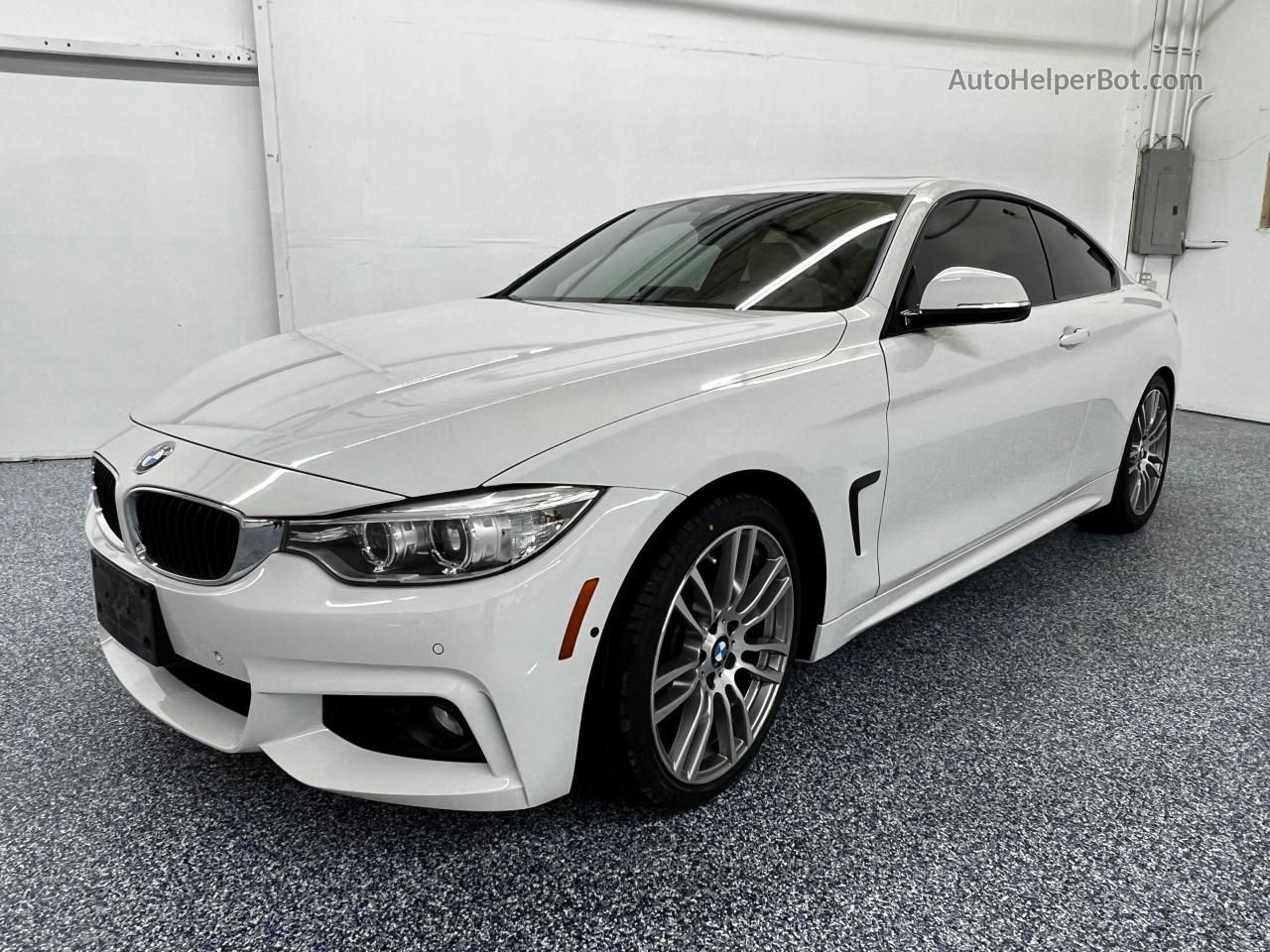 2016 Bmw 428 I White vin: WBA3N7C5XGK227481