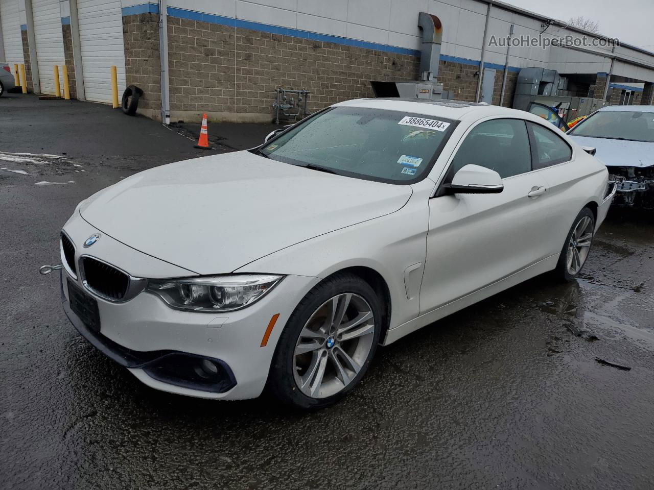 2016 Bmw 428 Xi White vin: WBA3N9C50GK251185