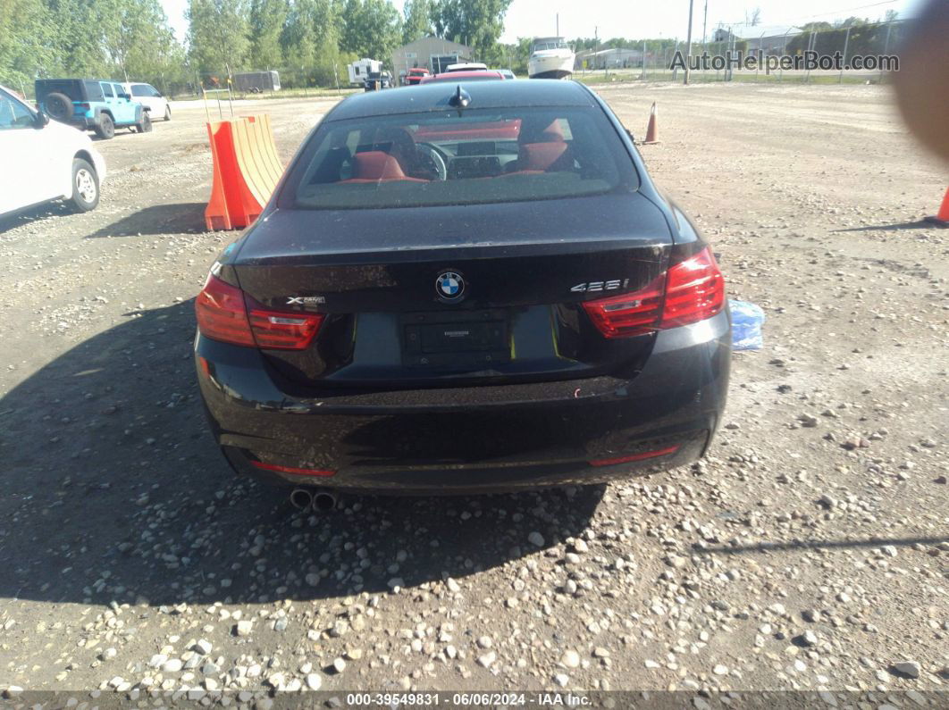 2016 Bmw 428i Xdrive Black vin: WBA3N9C51GK249963