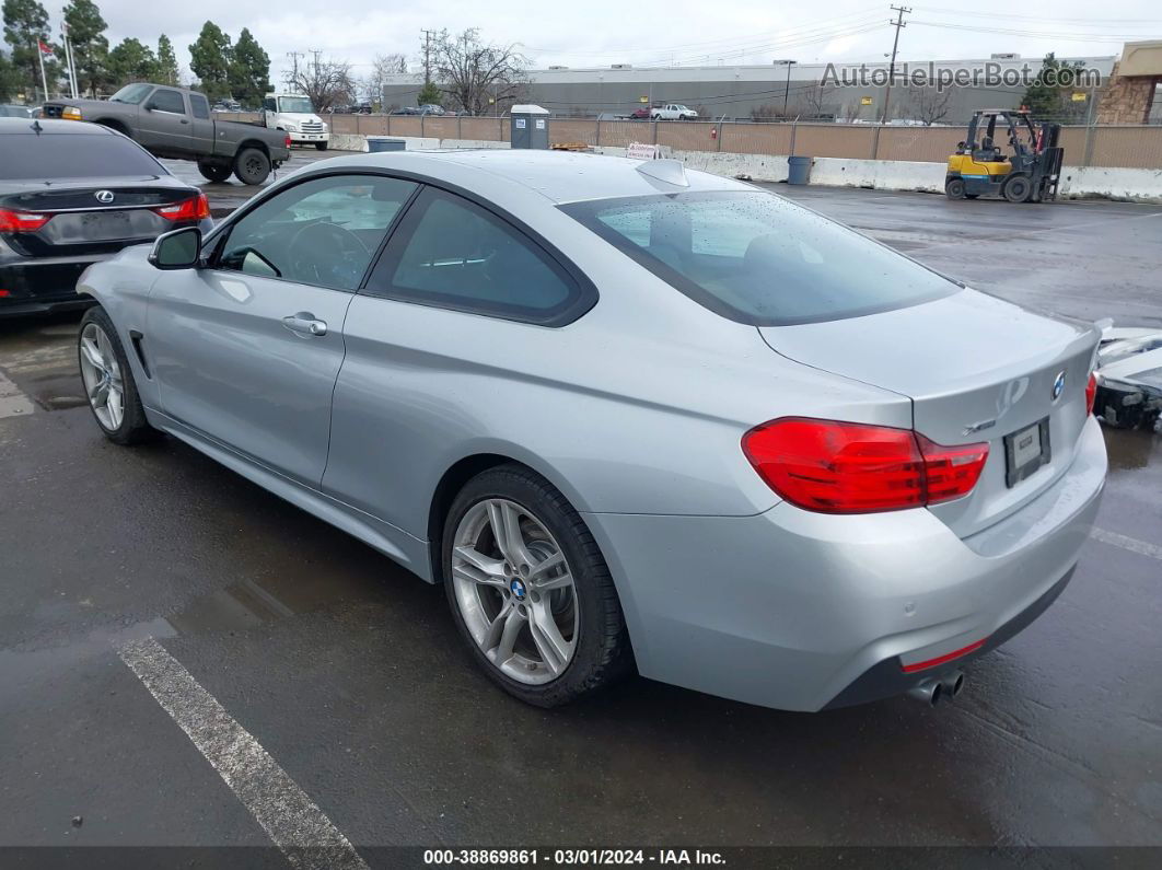 2016 Bmw 428i Xdrive Silver vin: WBA3N9C52GK250121