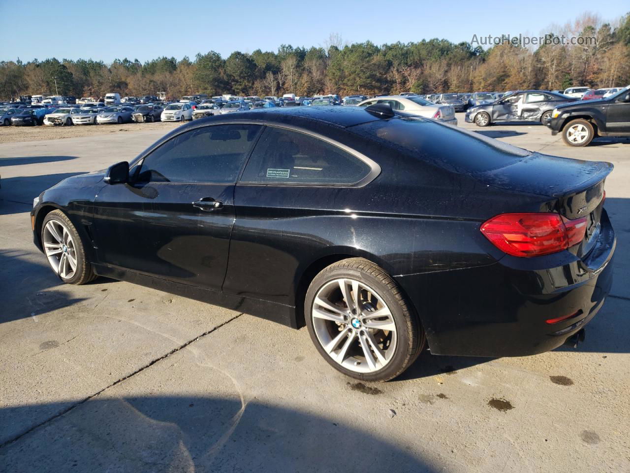 2015 Bmw 428 Xi Black vin: WBA3N9C53FK246626