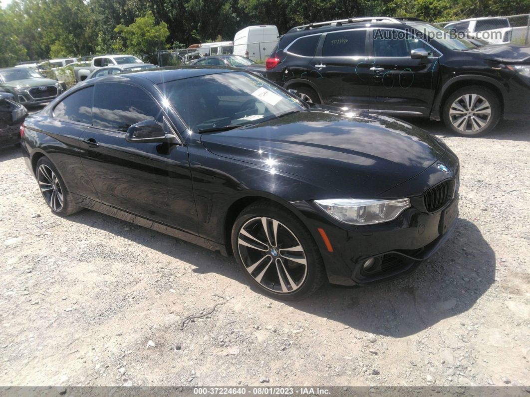 2015 Bmw 4 Series 428i Xdrive Black vin: WBA3N9C54FK247090