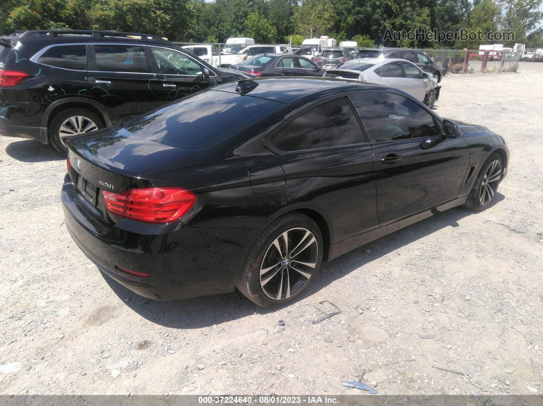 2015 Bmw 4 Series 428i Xdrive Black vin: WBA3N9C54FK247090