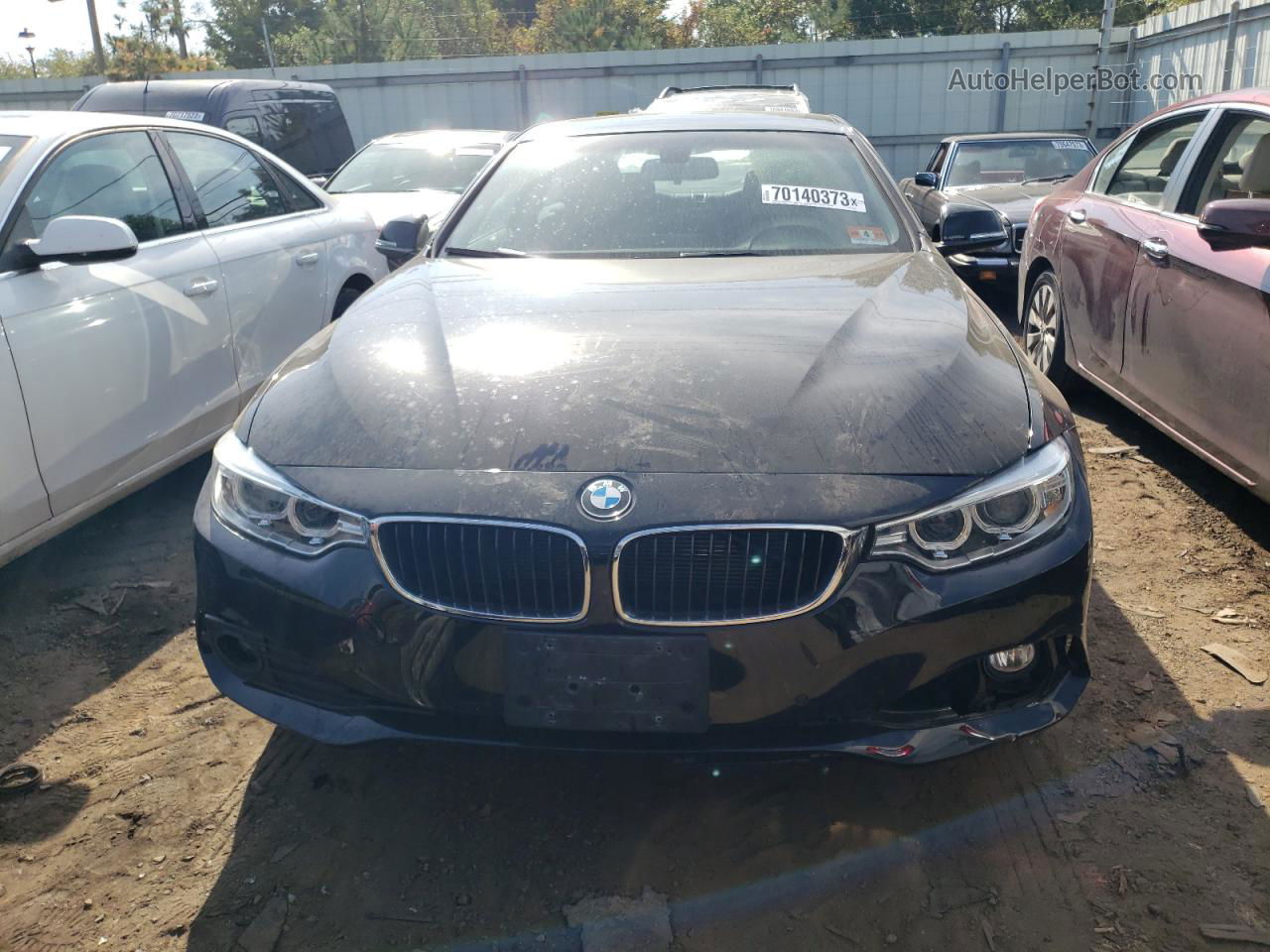 2015 Bmw 428 Xi Black vin: WBA3N9C54FK247669