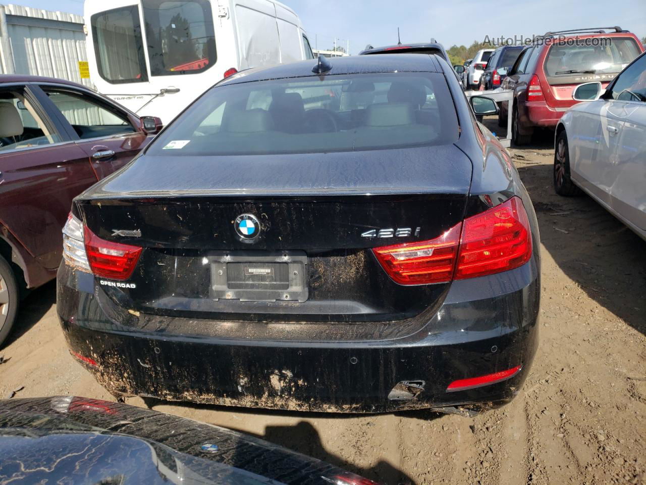 2015 Bmw 428 Xi Black vin: WBA3N9C54FK247669