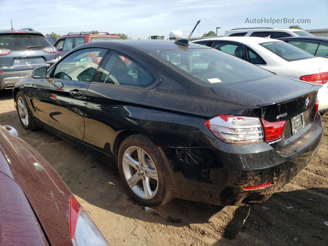 2015 Bmw 428 Xi Black vin: WBA3N9C54FK247669