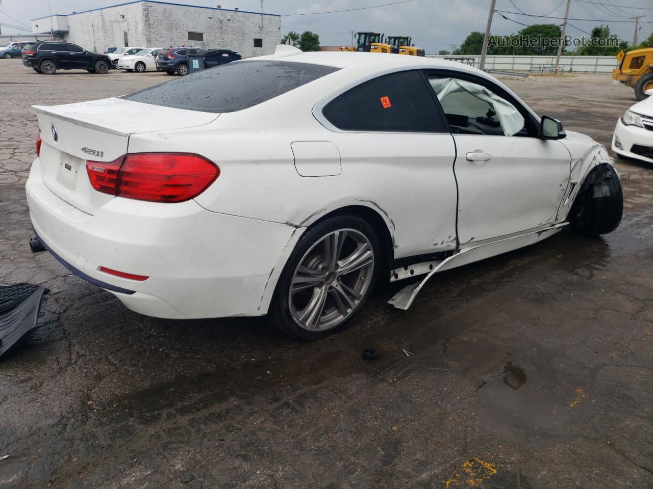 2016 Bmw 428 Xi Белый vin: WBA3N9C54GK248922