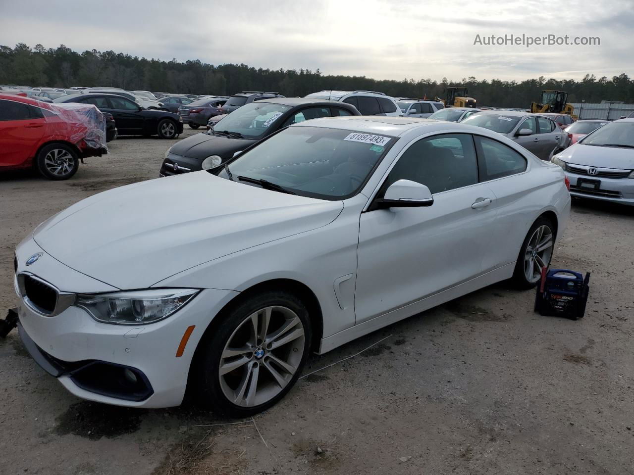 2016 Bmw 428 Xi White vin: WBA3N9C54GK250735