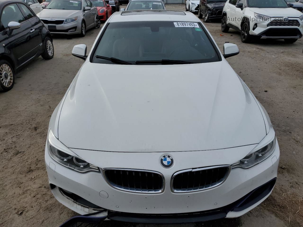 2016 Bmw 428 Xi White vin: WBA3N9C54GK250735