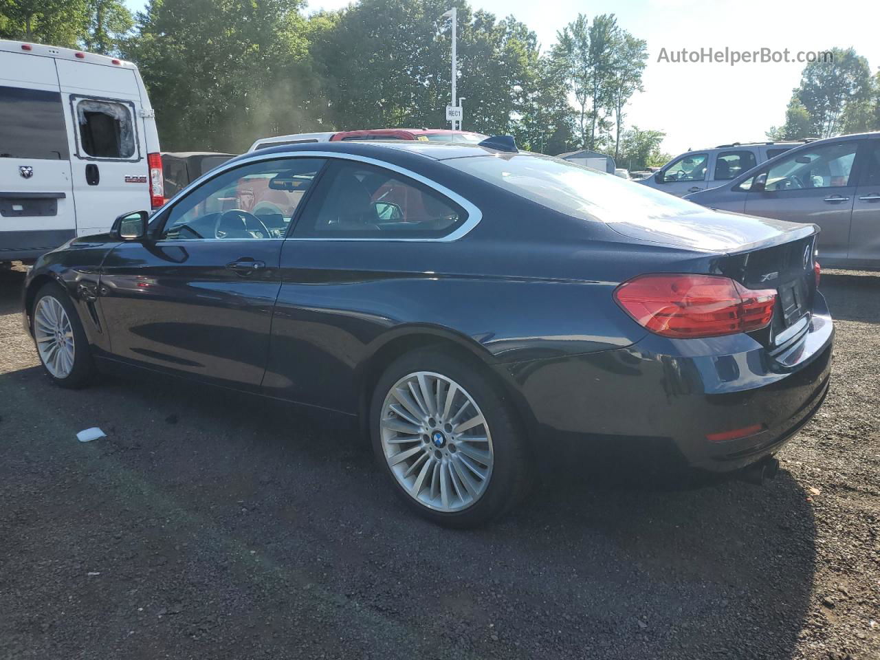 2016 Bmw 428 Xi Blue vin: WBA3N9C55GK248993