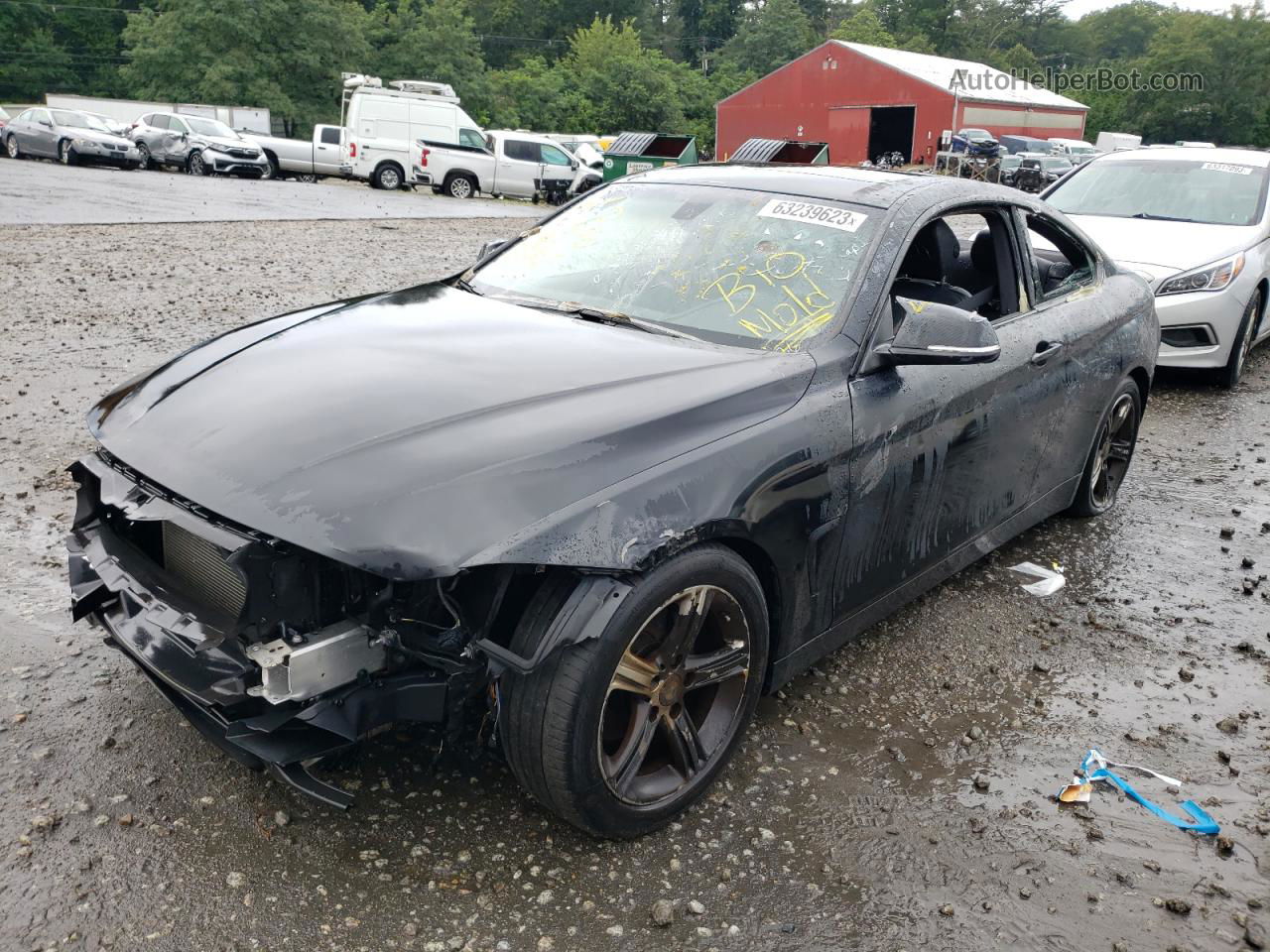 2016 Bmw 428 Xi Black vin: WBA3N9C55GK250243