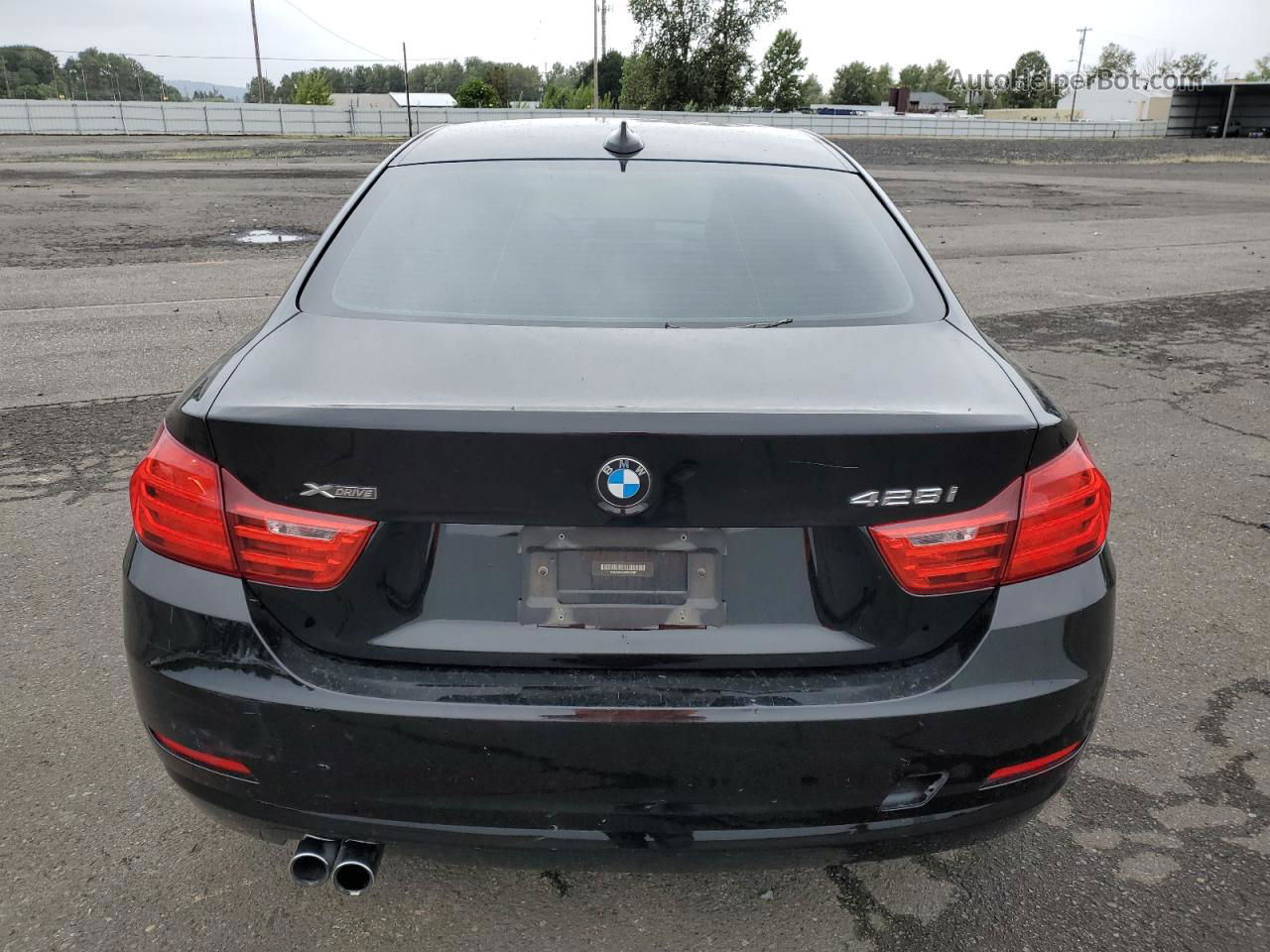 2015 Bmw 428 Xi Black vin: WBA3N9C56FK248287