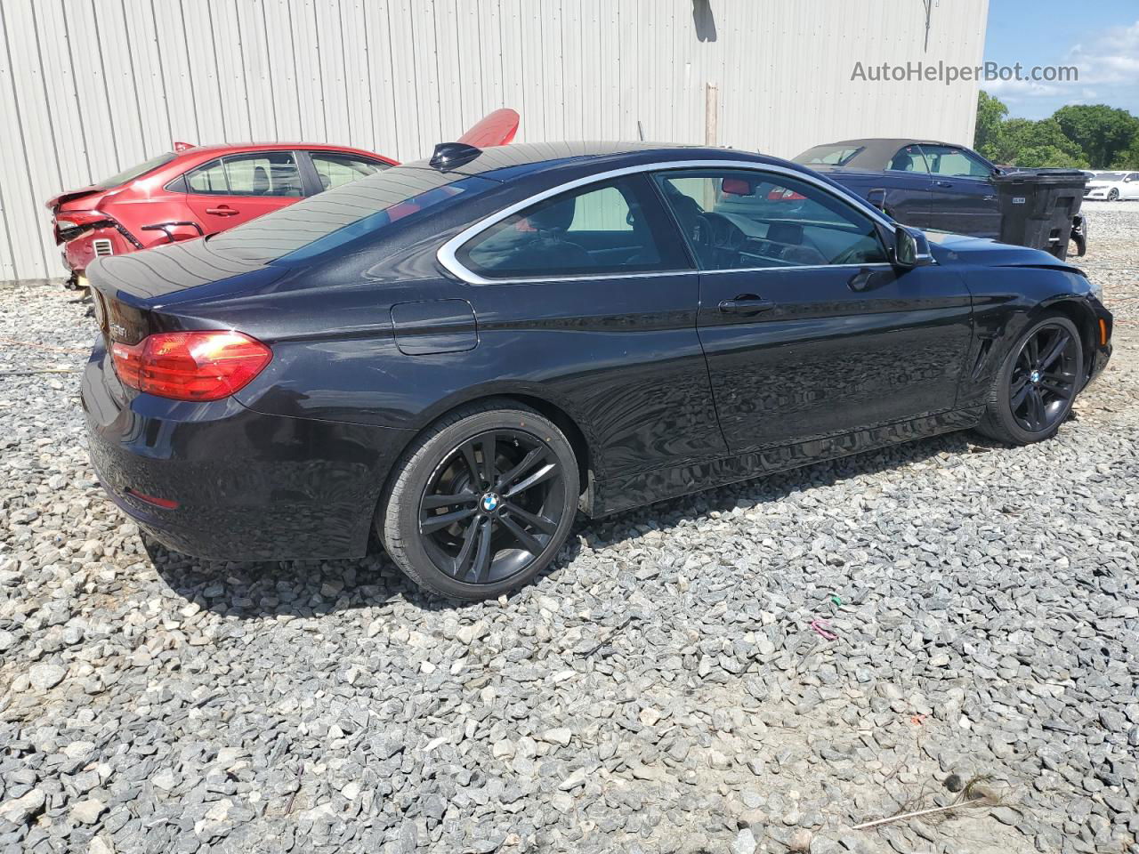 2016 Bmw 428 Xi Черный vin: WBA3N9C56GK250624