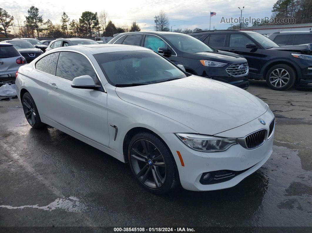 2016 Bmw 428i Xdrive White vin: WBA3N9C57GK248557