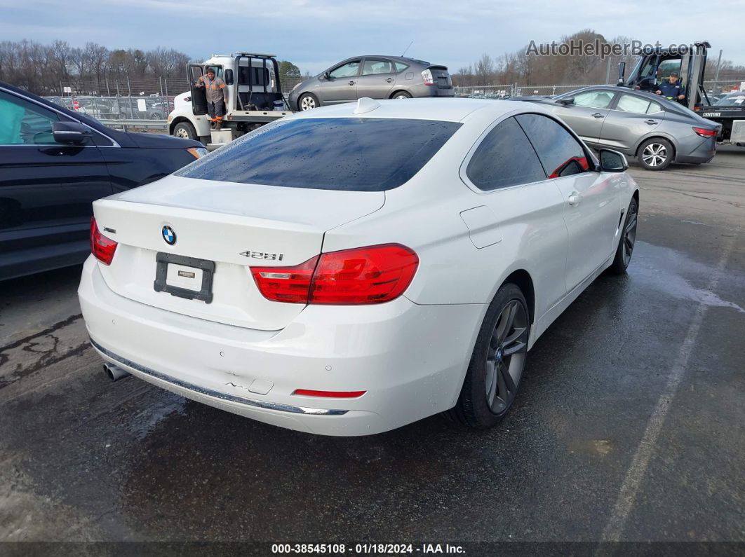 2016 Bmw 428i Xdrive White vin: WBA3N9C57GK248557