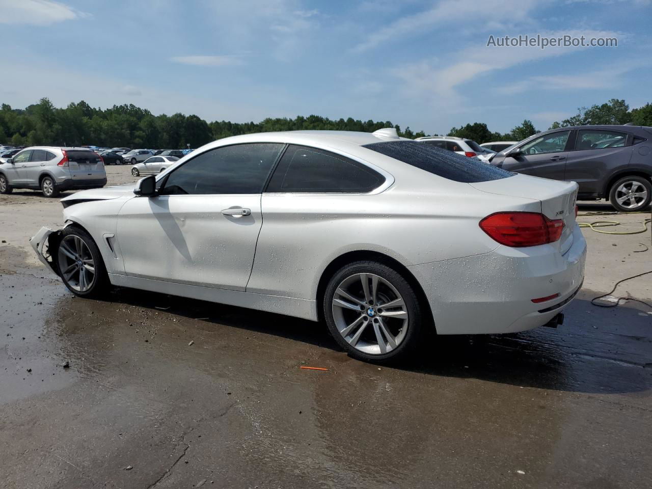 2016 Bmw 428 Xi White vin: WBA3N9C57GK250146