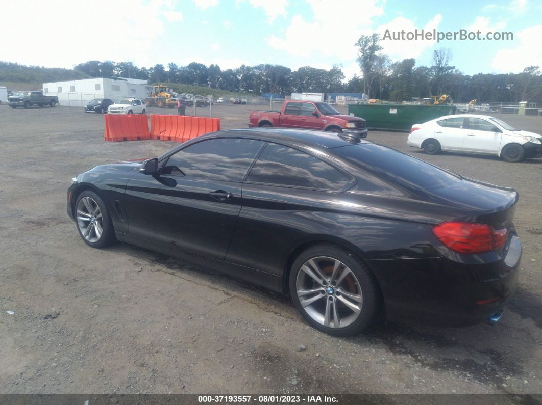 2016 Bmw 4 Series 428i Xdrive Black vin: WBA3N9C59GK249998