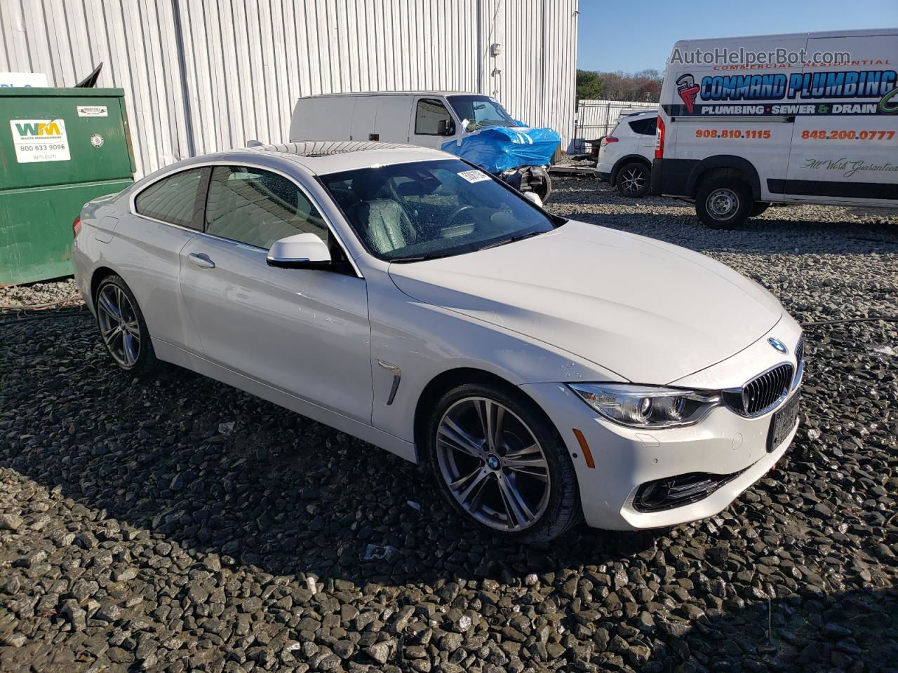 2016 Bmw 428 Xi White vin: WBA3N9C59GK251184