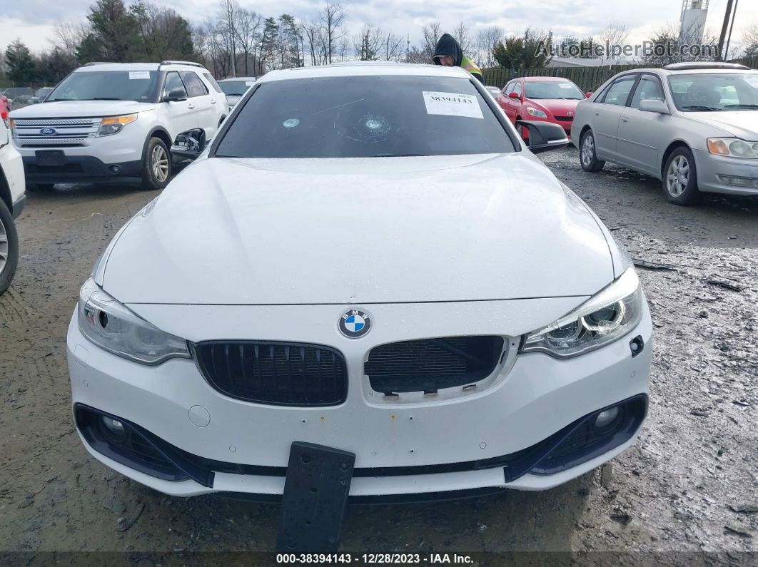 2016 Bmw 428i Xdrive Белый vin: WBA3N9C5XGK249265