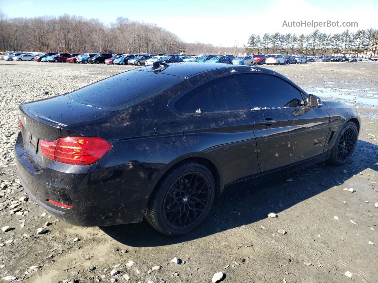 2016 Bmw 428 Xi Black vin: WBA3N9C5XGK249539