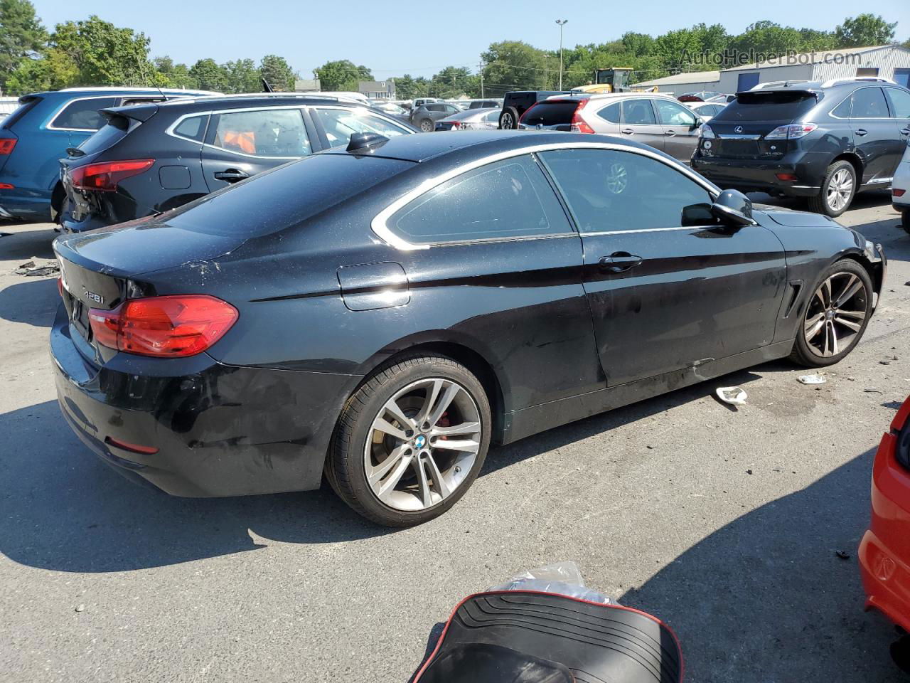 2016 Bmw 428 Xi Black vin: WBA3N9C5XGK250125